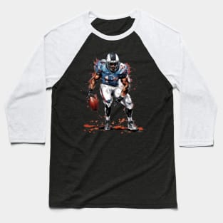 American Football Linebacker Baseball T-Shirt